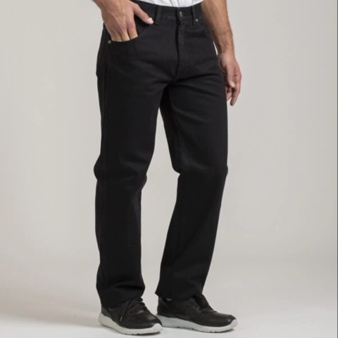Pantalon Jean Hombre Wrangler Montana Ultra Black (W50151)