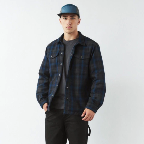 Camisaco Relaxed Hombre Bensimon Fran Cuadros (41155B)