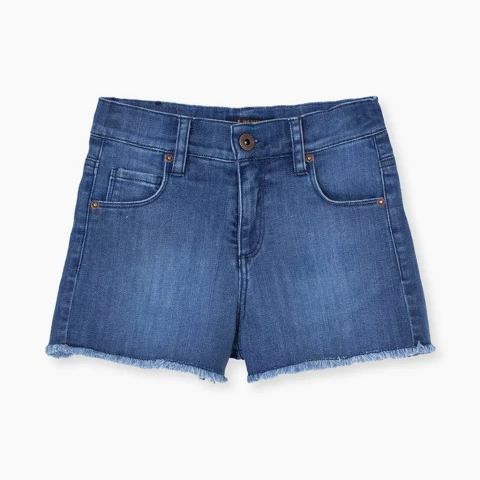 Short Jean Niña Wanama Kids New Blue Basic Girls (148K9993)