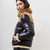 Campera Matelaseado Mujer Rapsodia Windbells Short Combinada Cuero Y Cordero (5025468C) - comprar online