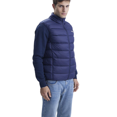 Chaleco Nylon Hombre Wrangler Vest Dylan Sin Capucha (W70022)