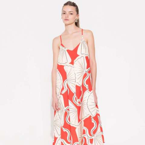 Vestido Algodon Mujer Jazmin Chebar Tania (L4650012)