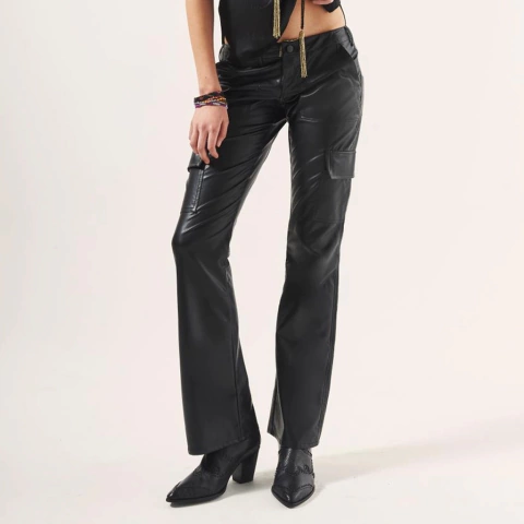 Pantalon PU Mujer Rapsodia Cargo Rocker (14824348)