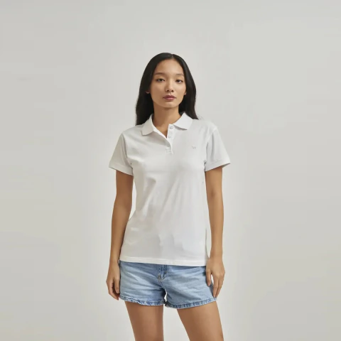 Chomba Algodon Pima Mujer Wrangler Polo Jersey Premium Lady (20003WM) - Urbano Salto