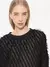 Top Gasa Mujer Jazmin Chebar Lola Con Flecos (L4720110) - comprar online