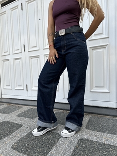 Jean Wide Leg Azul - tienda online