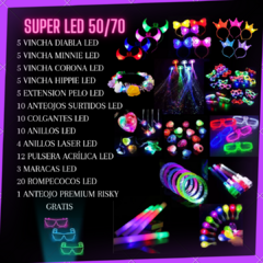 Super Led 50/70 + Anteojos Risky Led GRATIS