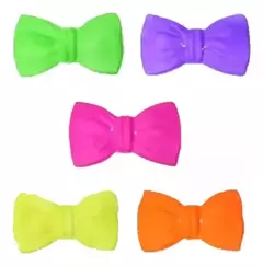 Moño Plástico Fluo