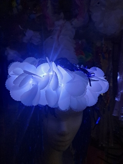 Coronita Flores Tela LED PREMIUM