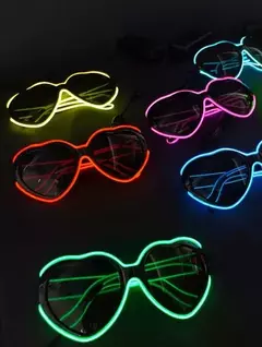 Anteojo Corazon Risky LED "NOVEDAD"