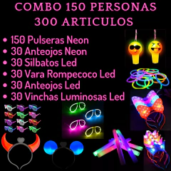 Combo 150 Personas Full Luminoso