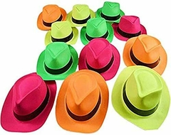 Gorro Mafia Cinta Negra FLUO (Plastico)