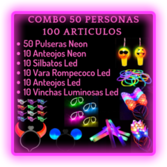 Combo 50 Personas Luminoso Full