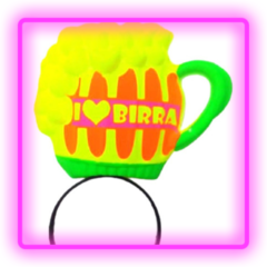 Vincha Birra Fluo x1