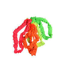 Collar Tela Fluo Elástizado x5