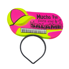 Vincha Frase Fluo x1