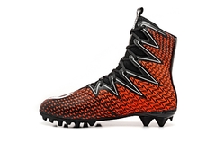 CHUTEIRA FUTEBOL AMERICANO DRAFT HIGHT BLACK / ORANGE na internet