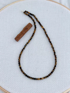 Colar em prata 925 com Olho de Tigre (50/10C309079) na internet