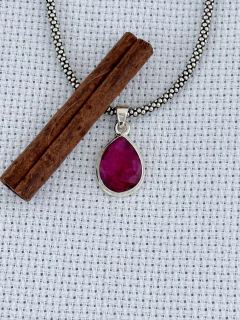 Pingente Em Prata 925 Com Rubi (35/25P820189) na internet