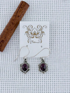 Brinco Em Prata 925 Com Granada (35/08B480109) - comprar online