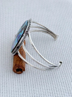 Bracelete EM PRATA 925 COM ABALONE (50/01U2910489) - loja online