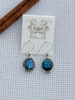 Brinco Em Prata 925 Com Labradorita (35/09B720159) - comprar online