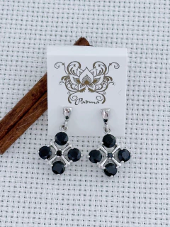 Brinco em prata 925 com safira (1/26B1100249) na internet