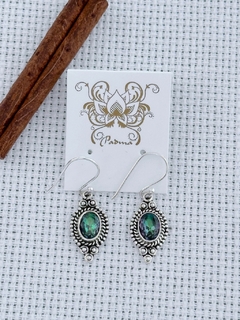 Brinco Em Prata 925 Com Topázio Místico (35/45B570129) - comprar online