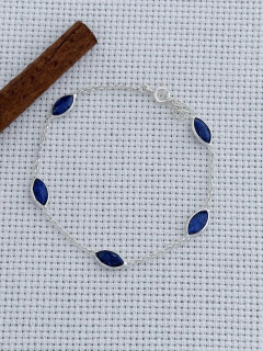 Pulseira Em Prata 925 Com Safira (35/26U410099) - comprar online