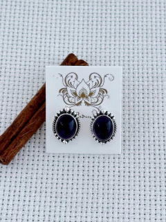 Brinco Em Prata 925 Com Ametista (90/02B750169) na internet