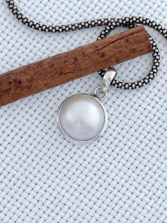 PINGENTE EM PRATA 925 COM PÉROLA (39/20P960219)