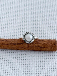 ANEL EM PRATA 925 COM PÉROLA (92/20A550129) na internet