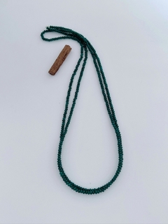 COLAR EM Esmeralda Com Detalhes Em Prata 925 - 1m (50/07C7800689) - comprar online