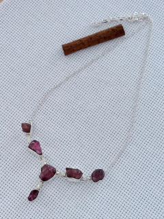 COLAR EM PRATA 925 COM TURMALINA (39/60P3040749) - loja online