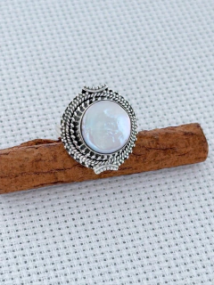 ANEL EM PRATA 925 COM PÉROLA (35/20A1120249) na internet