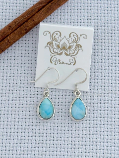 Brinco em Prata 925 com Larimar (35/36B5700129) - comprar online