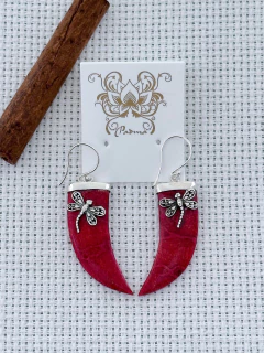 BRINCO EM PRATA 925 COM CORAL (54/29B460109) na internet