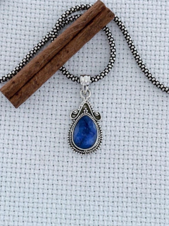 Pingente Em Prata 925 Com Safira (40/26P520139) - comprar online