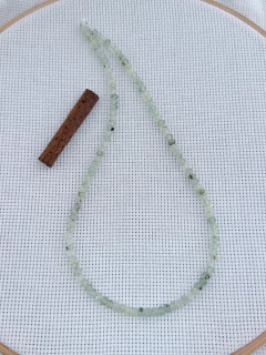 COLAR EM PRATA 925 COM PERIDOTO (50/10C510119) na internet