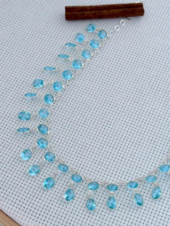 Colar em Prata 925 com Topázio Azul (35/27C3330739) na internet