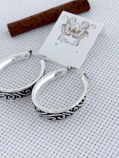 Brinco Eletroforma Argola Em Prata 925 (53/10P1450319)