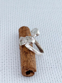 Anel Em Prata 925 Com Topázio Branco (54/27A860189) - loja online