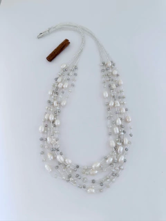 Colar Em Prata 925 Com Pérola Barroca (39/20C3080679) - comprar online