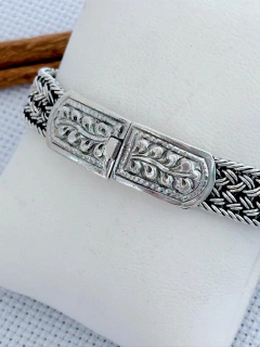 Pulseira trabalhada Bali Em prata 925 (53/10U52801169)