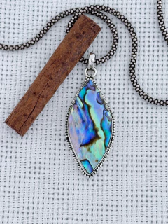 Pingente Bali Em Prata 925 Com Abalone (35/01P1630359) na internet