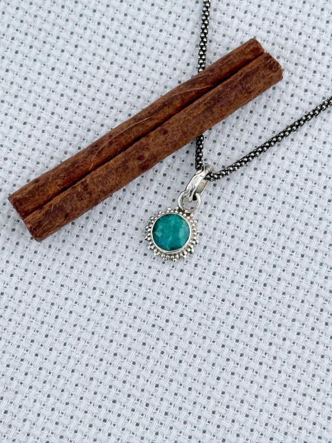 Pingente Em Prata 925 Com Esmeralda (1/07P35079) - comprar online