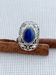 Anel Em Prata 925 Com Lápis Lazúli (35/11A950209) - comprar online