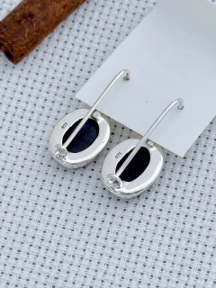 Brinco em prata 925 com safira (35/26B920209) na internet