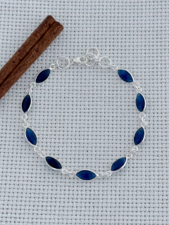 Pulseira Em Prata 925 Com Safira (53/26U9700219) na internet