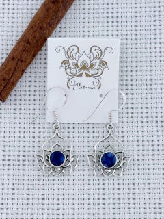 Brinco em prata 925 com safira (35/26B490109) na internet